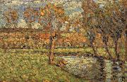 Camille Pissarro Riparian oil painting reproduction